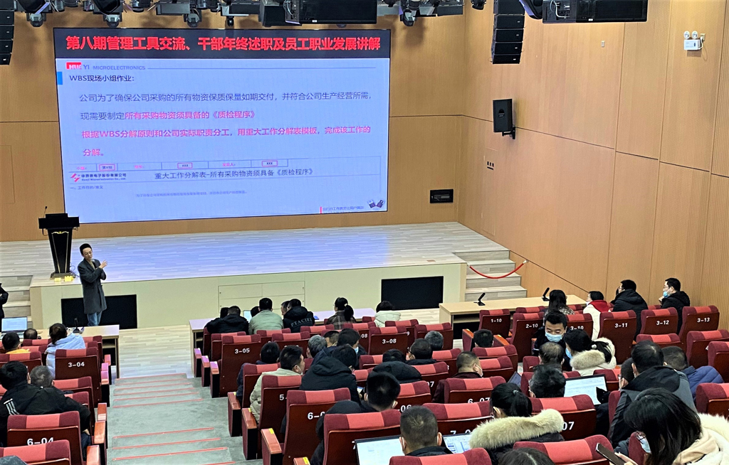 ks凯时微电开展管理工具实践交流会(第八期)&干部年终述职及员工职业发展讲解